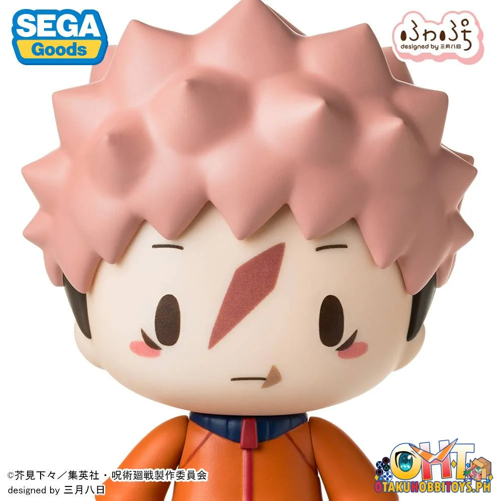 SEGA Jujutsu Kaisen Fuwa Petit Chibi Figure Yuji Itadori - Prize Figure