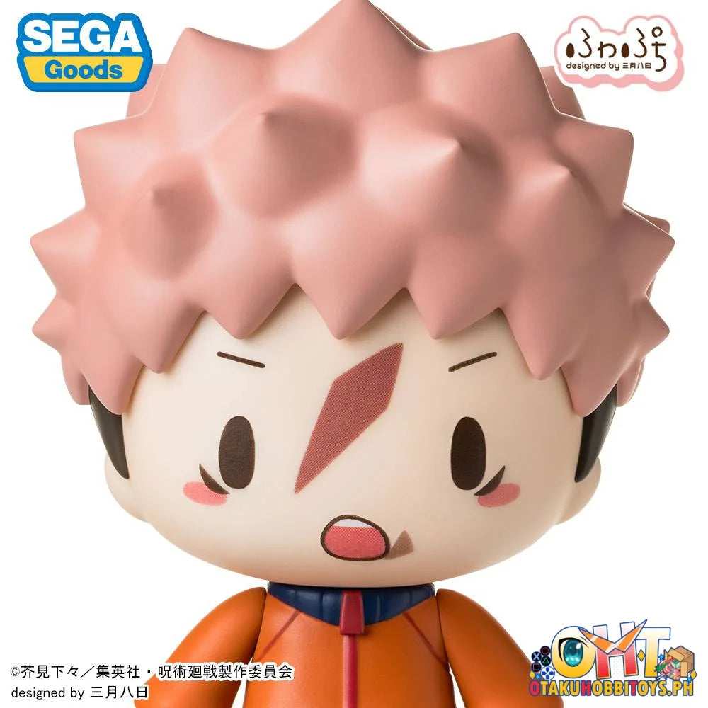 SEGA Jujutsu Kaisen Fuwa Petit Chibi Figure Yuji Itadori - Prize Figure