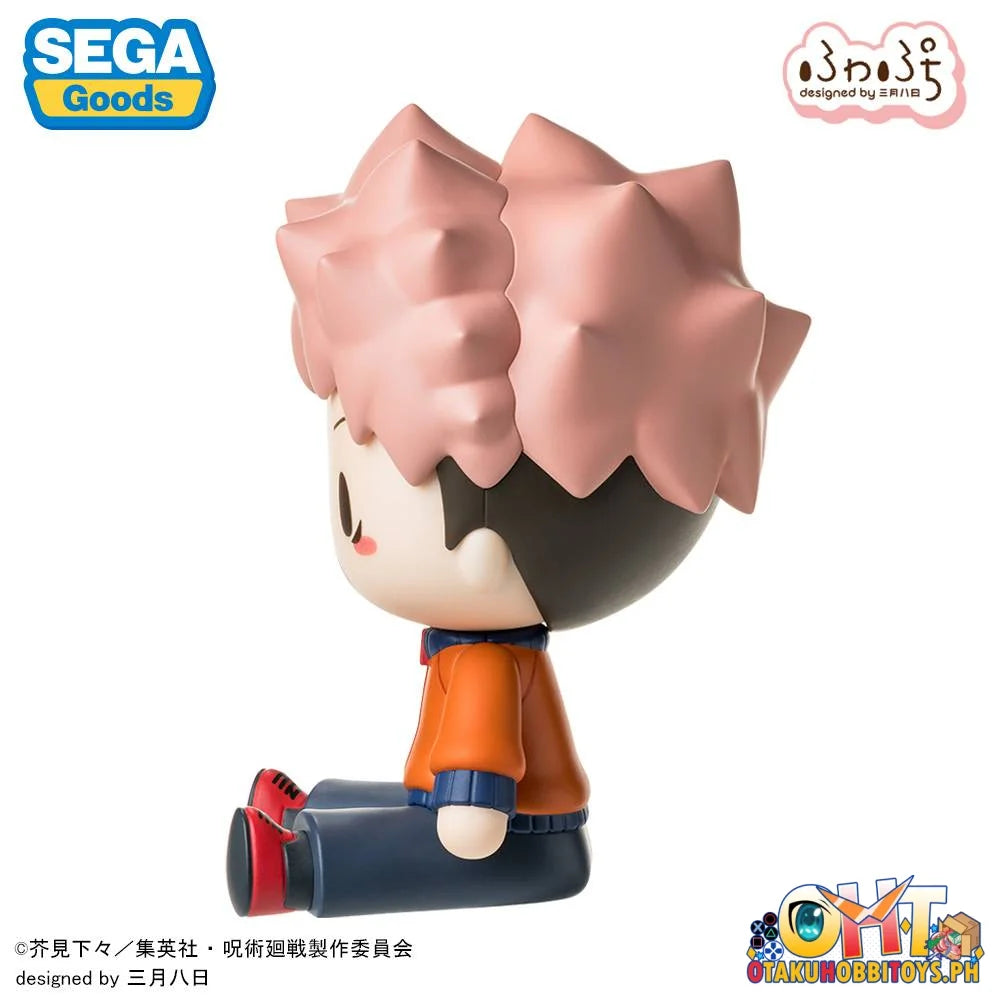 SEGA Jujutsu Kaisen Fuwa Petit Chibi Figure Yuji Itadori - Prize Figure