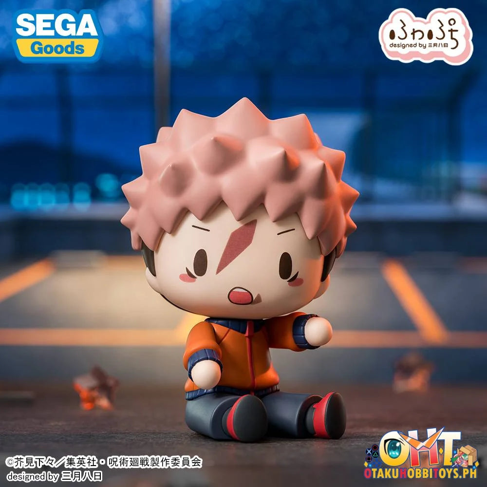 SEGA Jujutsu Kaisen Fuwa Petit Chibi Figure Yuji Itadori - Prize Figure
