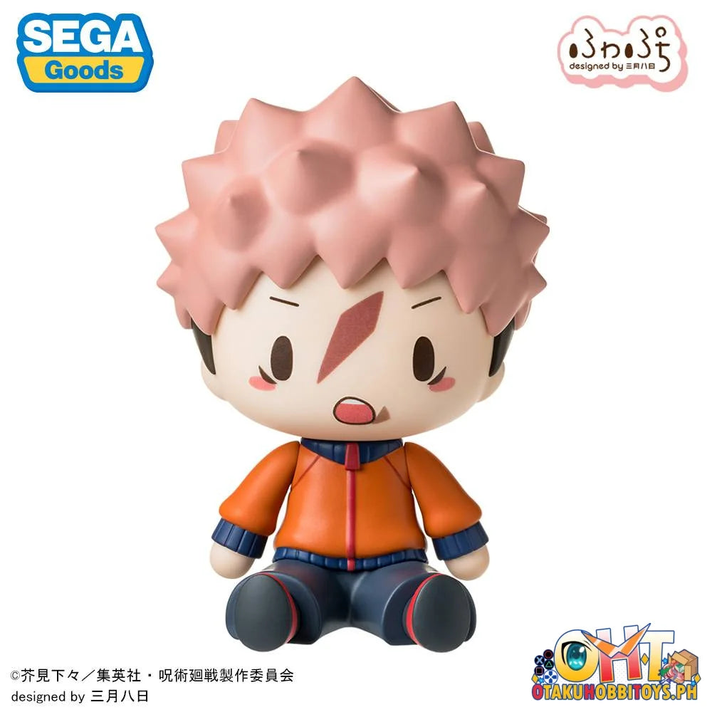 SEGA Jujutsu Kaisen Fuwa Petit Chibi Figure Yuji Itadori - Prize Figure