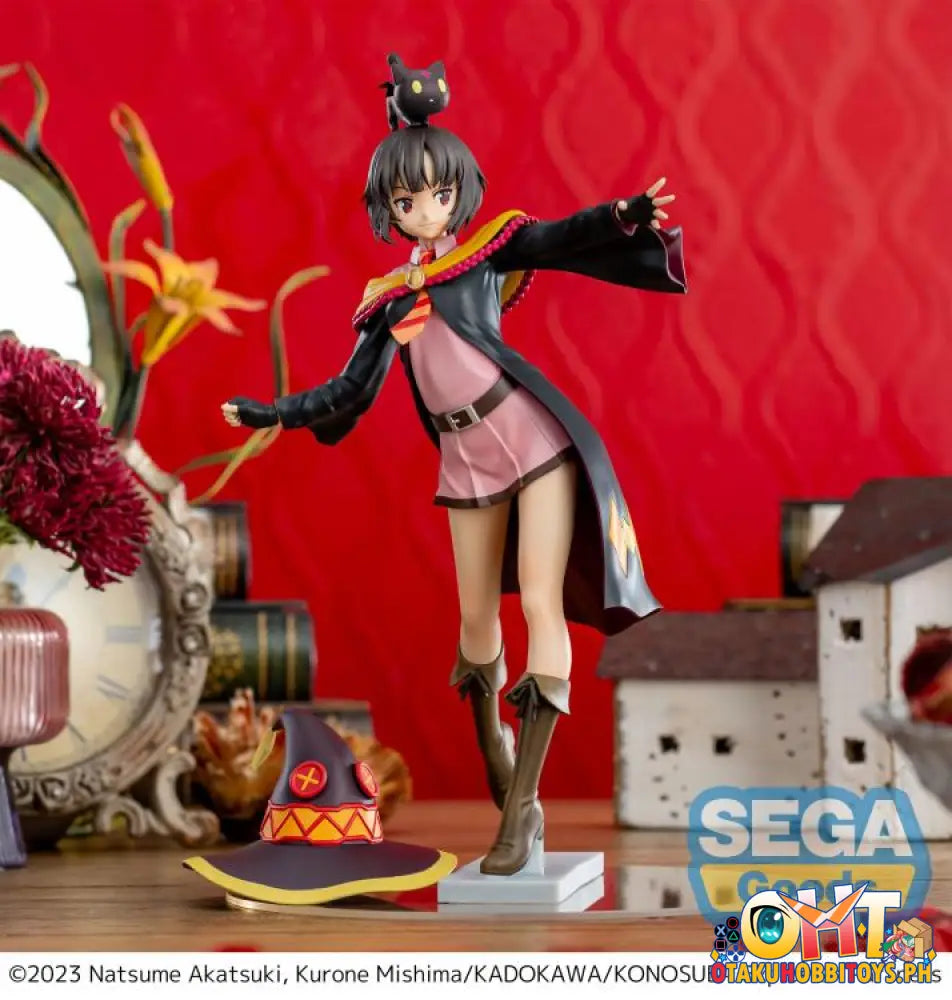 Sega Konosuba -An Explosion On This Wonderful World! Luminasta Megumin With Chomusuke Prize Figure