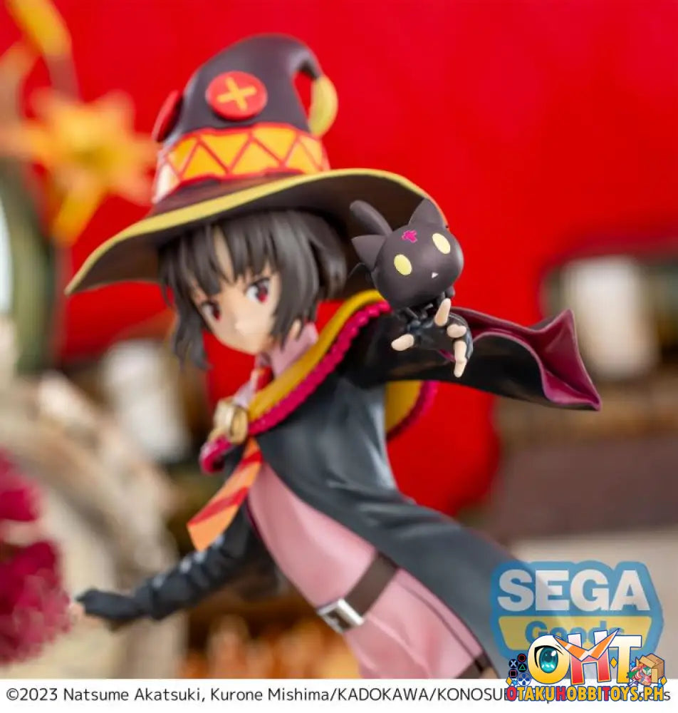 Sega Konosuba -An Explosion On This Wonderful World! Luminasta Megumin With Chomusuke Prize Figure
