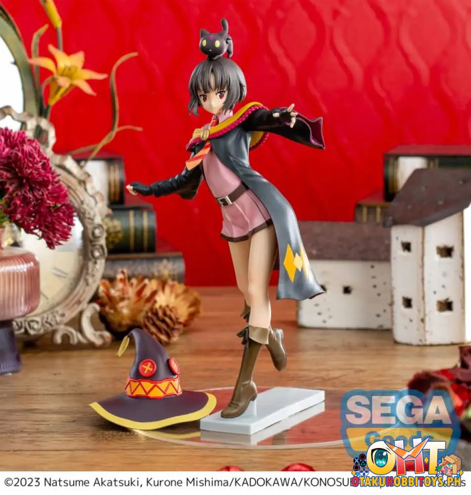Sega Konosuba -An Explosion On This Wonderful World! Luminasta Megumin With Chomusuke Prize Figure