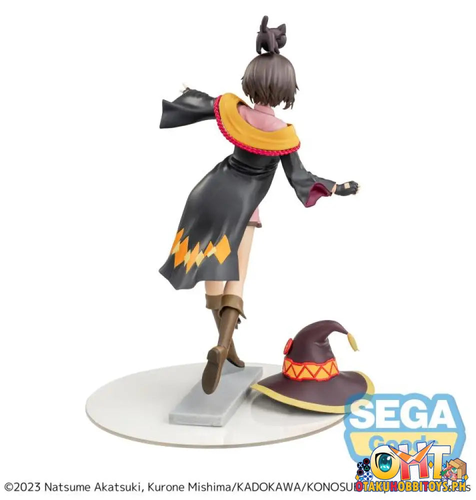 Sega Konosuba -An Explosion On This Wonderful World! Luminasta Megumin With Chomusuke Prize Figure