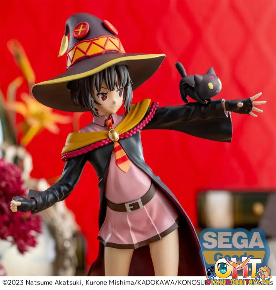 Sega Konosuba -An Explosion On This Wonderful World! Luminasta Megumin With Chomusuke Prize Figure