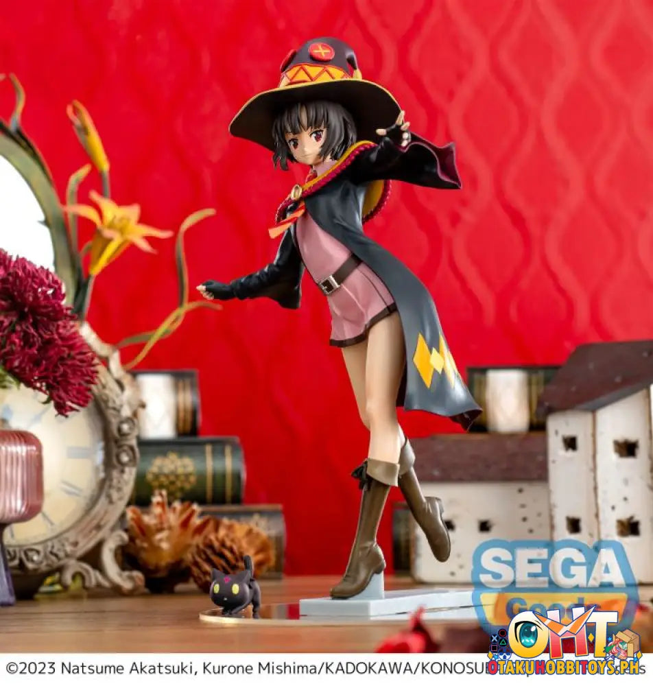 Sega Konosuba -An Explosion On This Wonderful World! Luminasta Megumin With Chomusuke Prize Figure