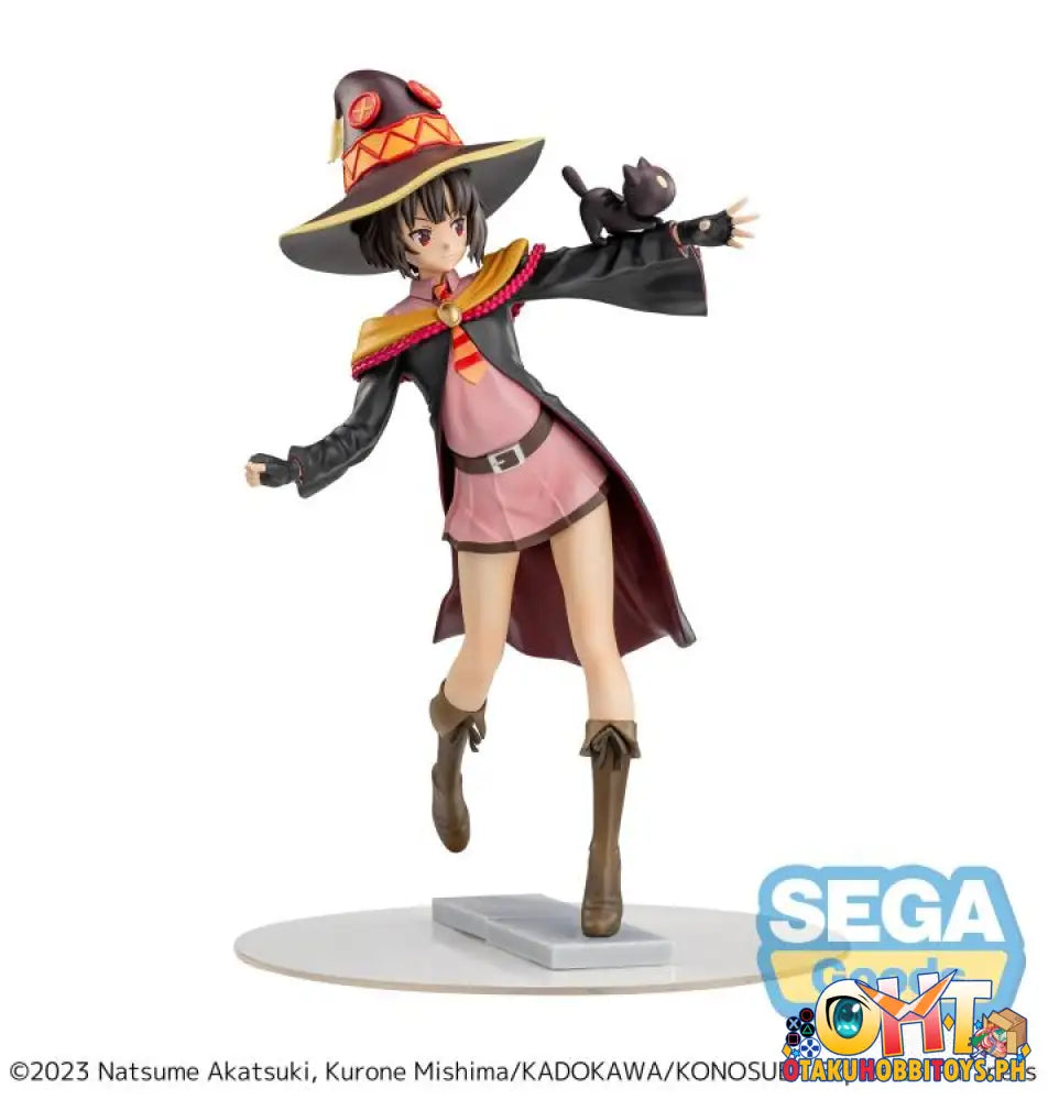 Sega Konosuba -An Explosion On This Wonderful World! Luminasta Megumin With Chomusuke Prize Figure