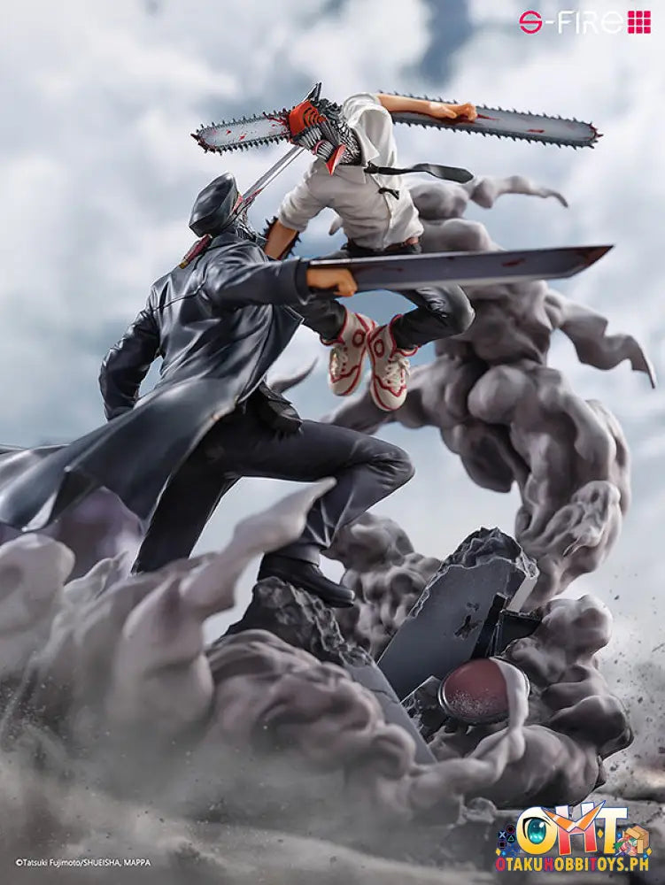 Sega Ltd Chainsaw Man Super Situation Figure Chainsaw Man Vs. Samurai Sword Scale