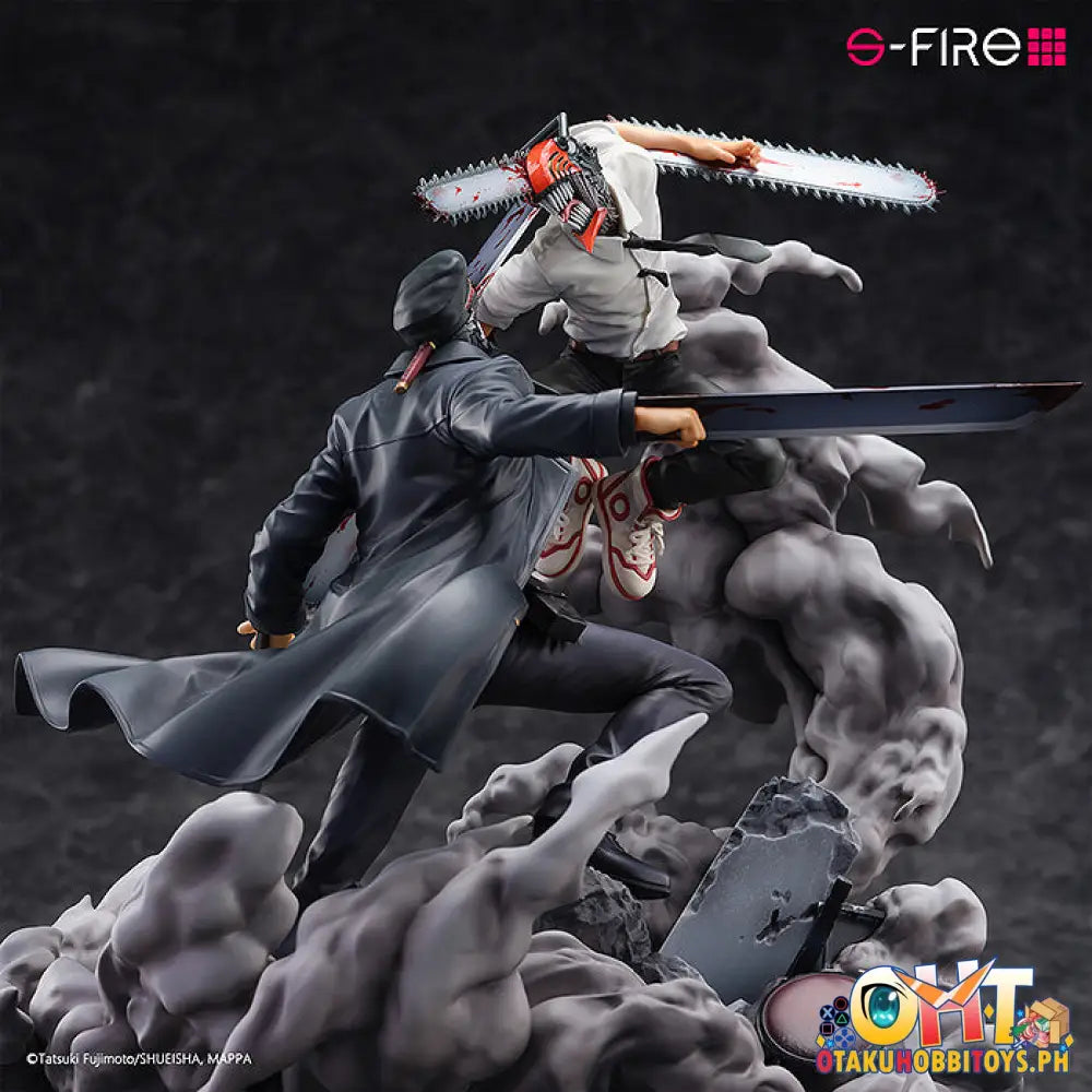 Sega Ltd Chainsaw Man Super Situation Figure Chainsaw Man Vs. Samurai Sword Scale