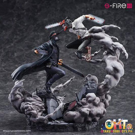 Sega Ltd Chainsaw Man Super Situation Figure Chainsaw Man Vs. Samurai Sword Scale