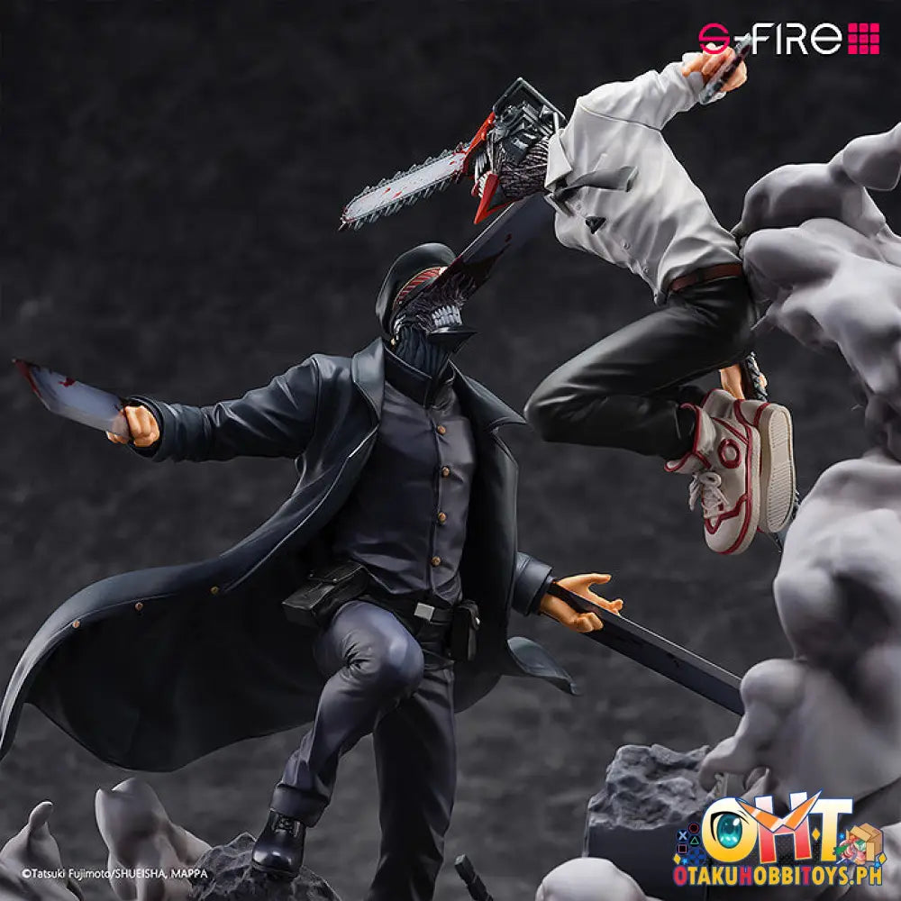Sega Ltd Chainsaw Man Super Situation Figure Chainsaw Man Vs. Samurai Sword Scale
