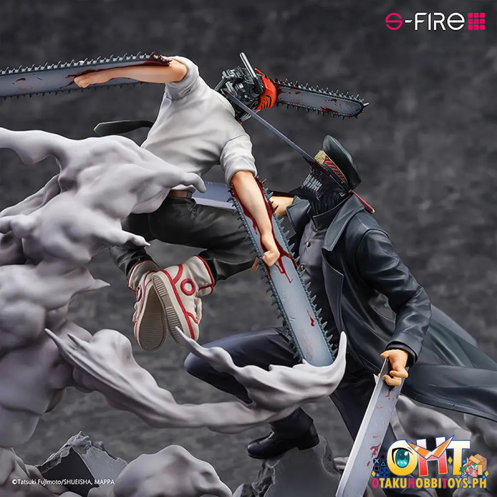 Sega Ltd Chainsaw Man Super Situation Figure Chainsaw Man Vs. Samurai Sword Scale