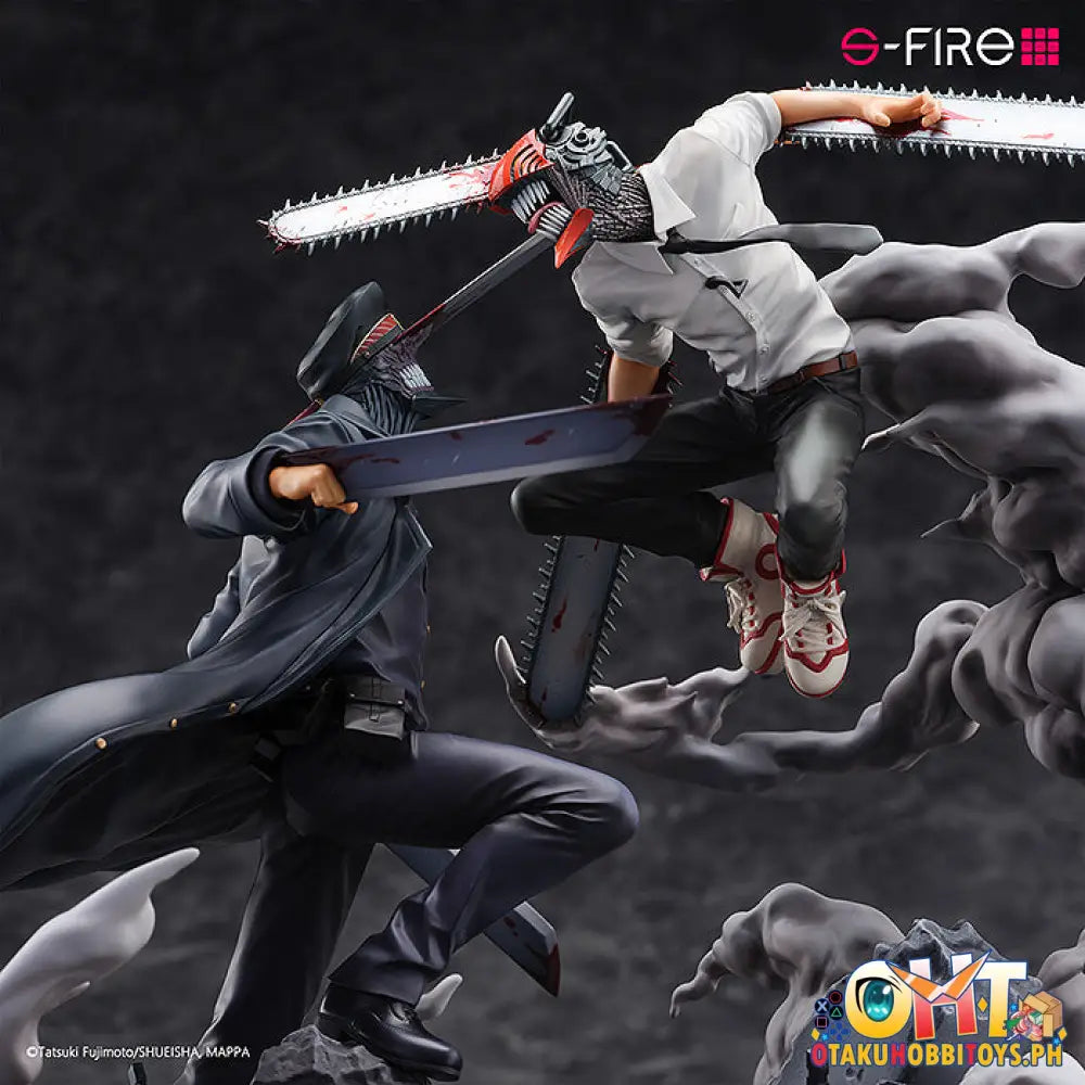 Sega Ltd Chainsaw Man Super Situation Figure Chainsaw Man Vs. Samurai Sword Scale