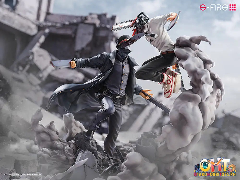 Sega Ltd Chainsaw Man Super Situation Figure Chainsaw Man Vs. Samurai Sword Scale