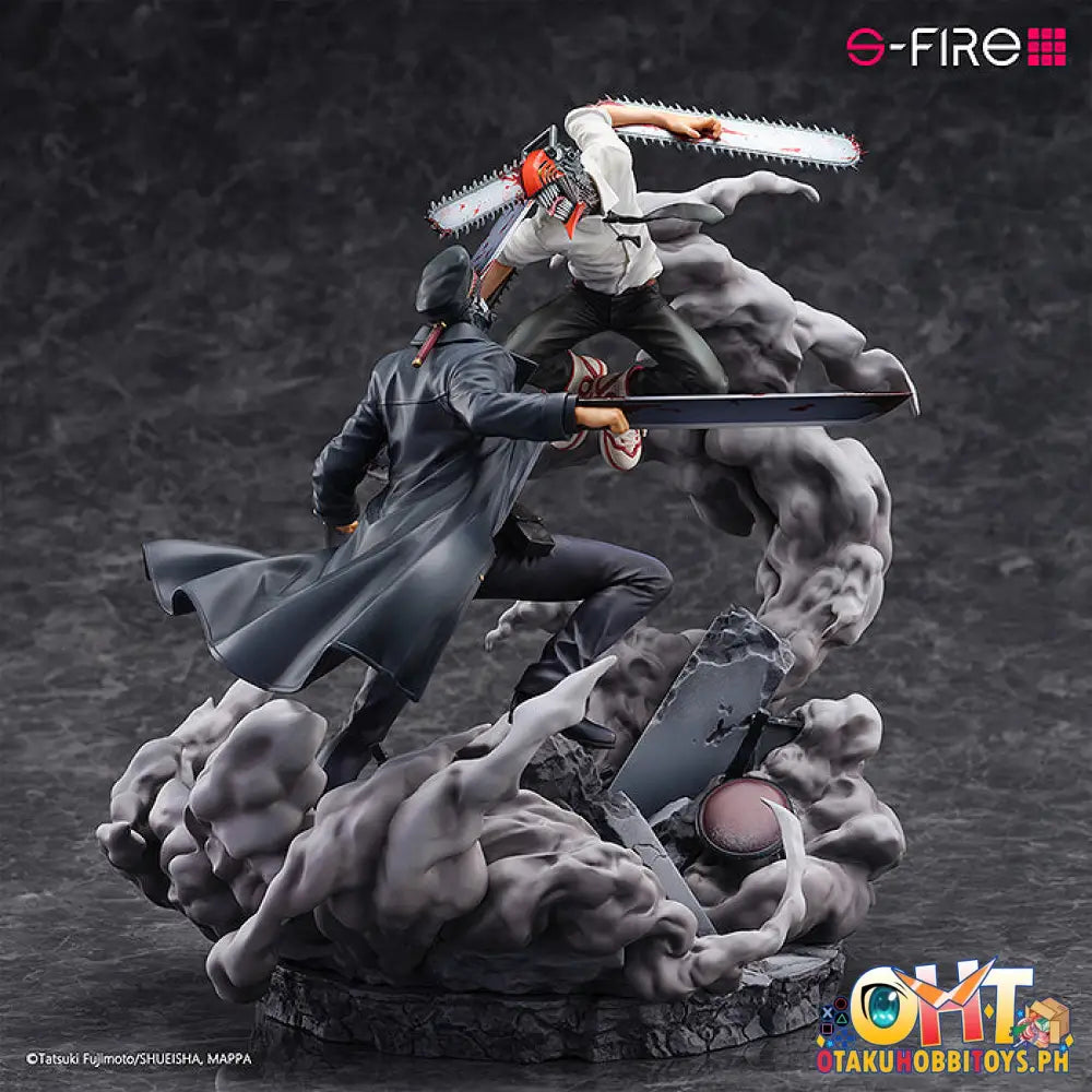 Sega Ltd Chainsaw Man Super Situation Figure Chainsaw Man Vs. Samurai Sword Scale