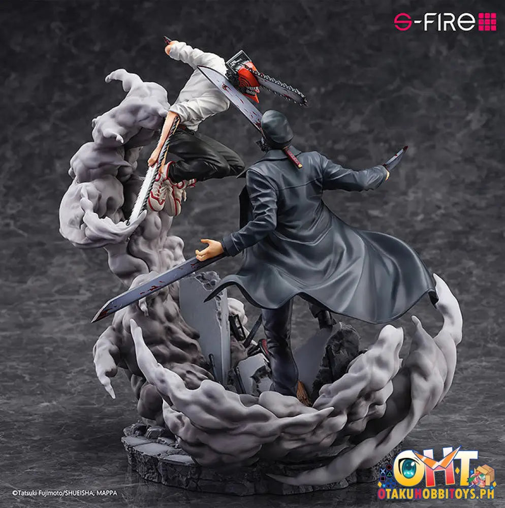 Sega Ltd Chainsaw Man Super Situation Figure Chainsaw Man Vs. Samurai Sword Scale