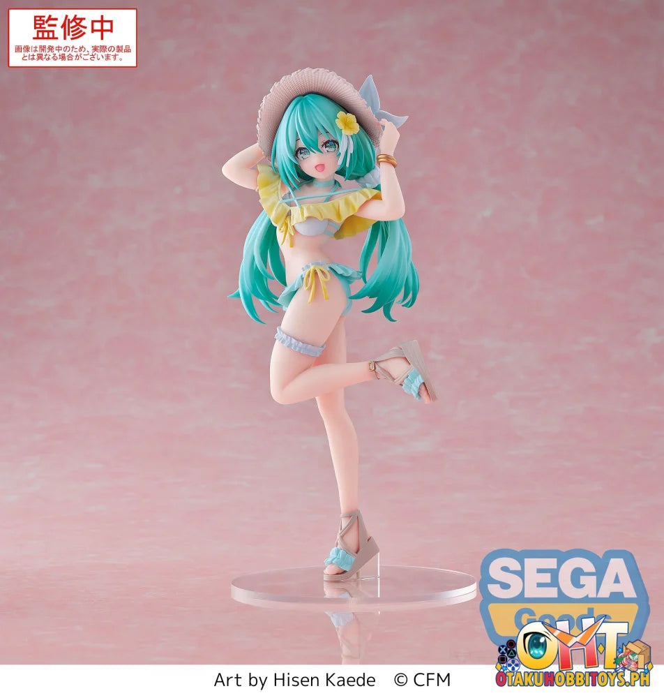 SEGA Luminasta ’Hatsune Miku Series’ ’Hatsune Miku’ Conceptual series Vol.1 Prize Figure