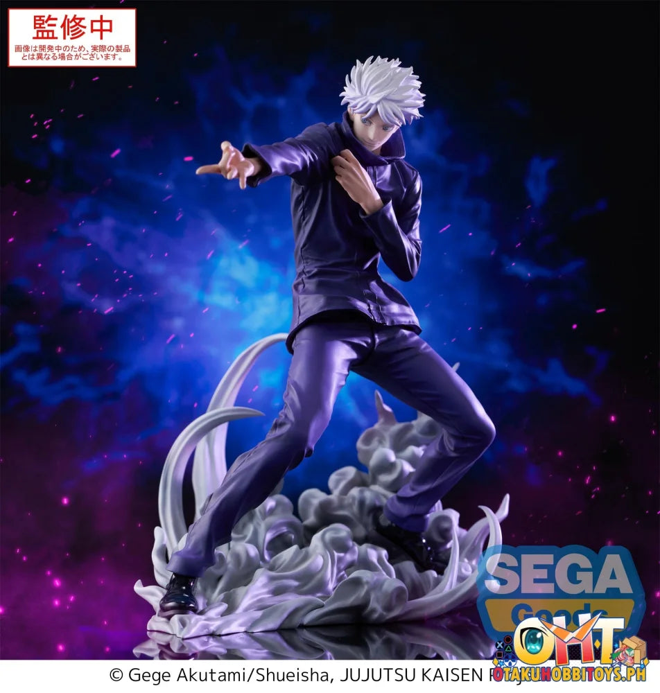 SEGA Luminasta ’Jujutsu Kaisen’ ’Satoru Gojo’ Hollow Purple (Kyoshiki ’Murasaki’) Prize Figure