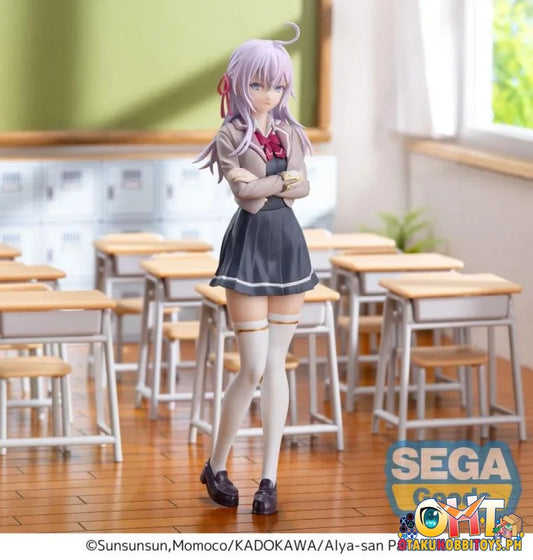 Sega Luminasta Tv Anime ’Alya Sometimes Hides Her Feelings In Russian’ ’Alya’ Uniform Prize Figure