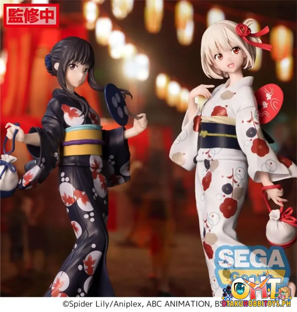Sega Lycoris Recoil Luminasta Chisato Nishikigi Going Out In A Yukata Ver. Prize Figure