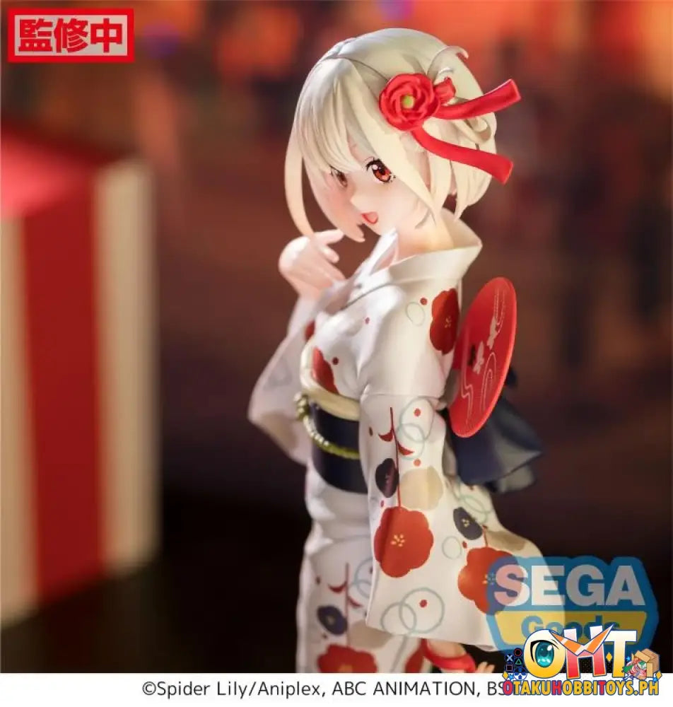 Sega Lycoris Recoil Luminasta Chisato Nishikigi Going Out In A Yukata Ver. Prize Figure