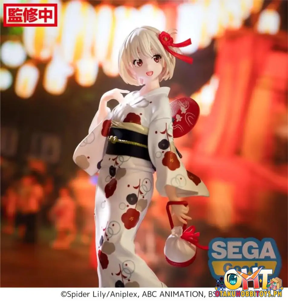 Sega Lycoris Recoil Luminasta Chisato Nishikigi Going Out In A Yukata Ver. Prize Figure