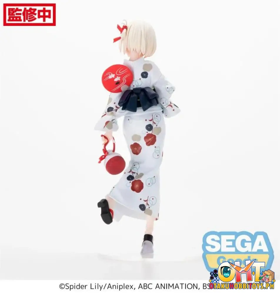 Sega Lycoris Recoil Luminasta Chisato Nishikigi Going Out In A Yukata Ver. Prize Figure