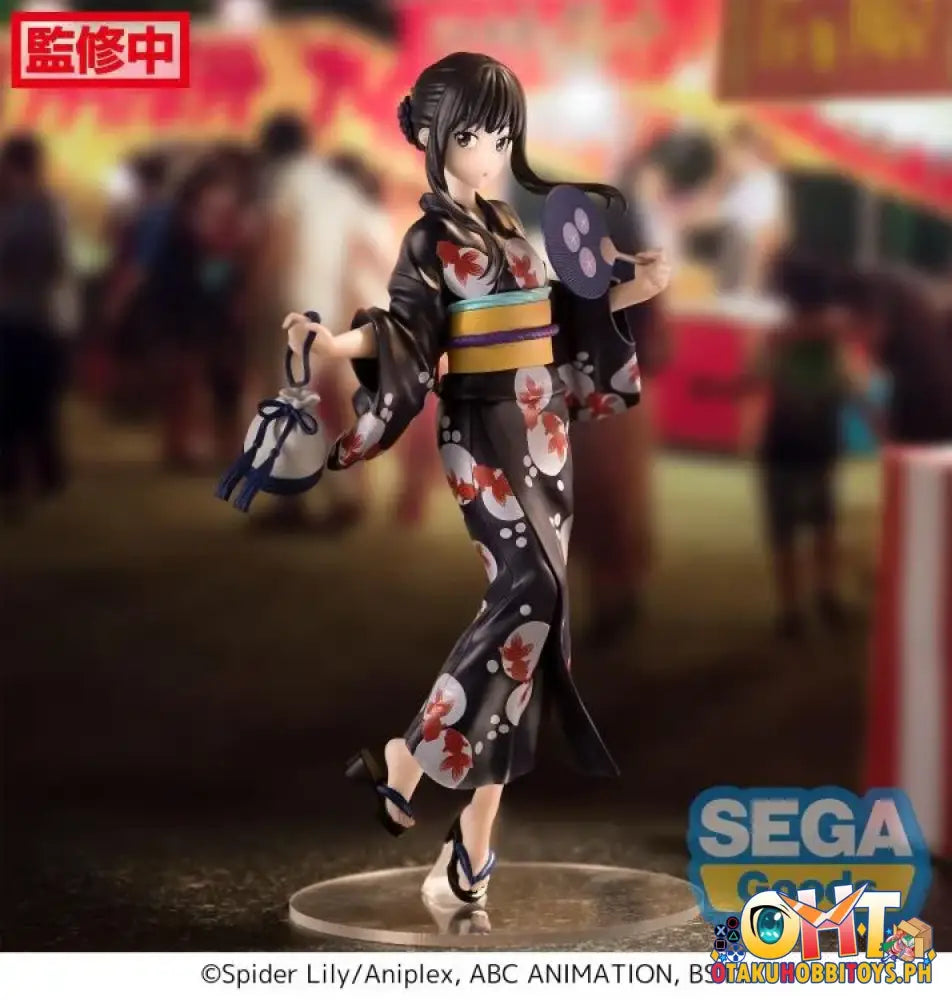 Sega Lycoris Recoil Luminasta Takina Inoue Going Out In A Yukata Ver. Prize Figure