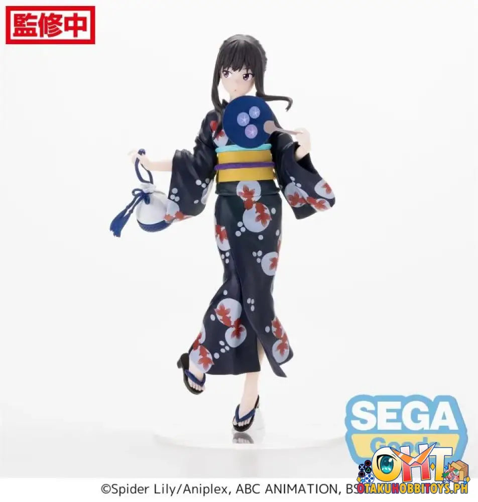 Sega Lycoris Recoil Luminasta Takina Inoue Going Out In A Yukata Ver. Prize Figure