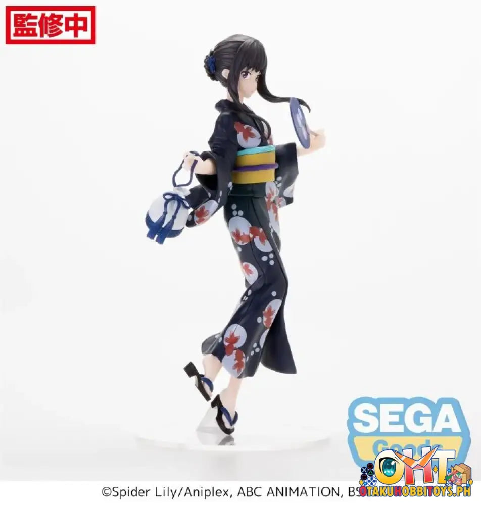 Sega Lycoris Recoil Luminasta Takina Inoue Going Out In A Yukata Ver. Prize Figure