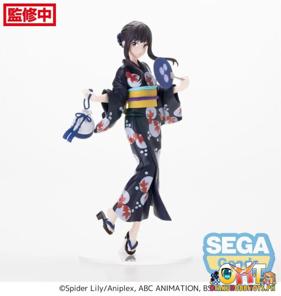 Sega Lycoris Recoil Luminasta Takina Inoue Going Out In A Yukata Ver. Prize Figure