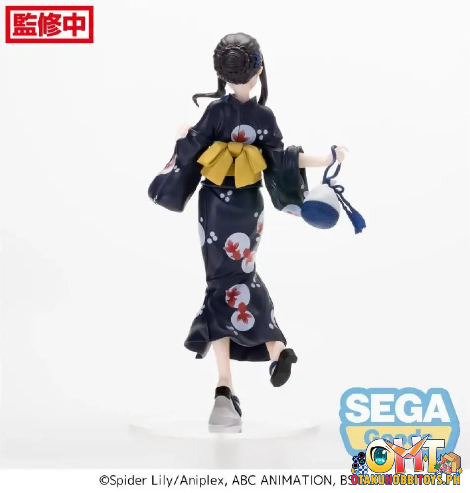 Sega Lycoris Recoil Luminasta Takina Inoue Going Out In A Yukata Ver. Prize Figure