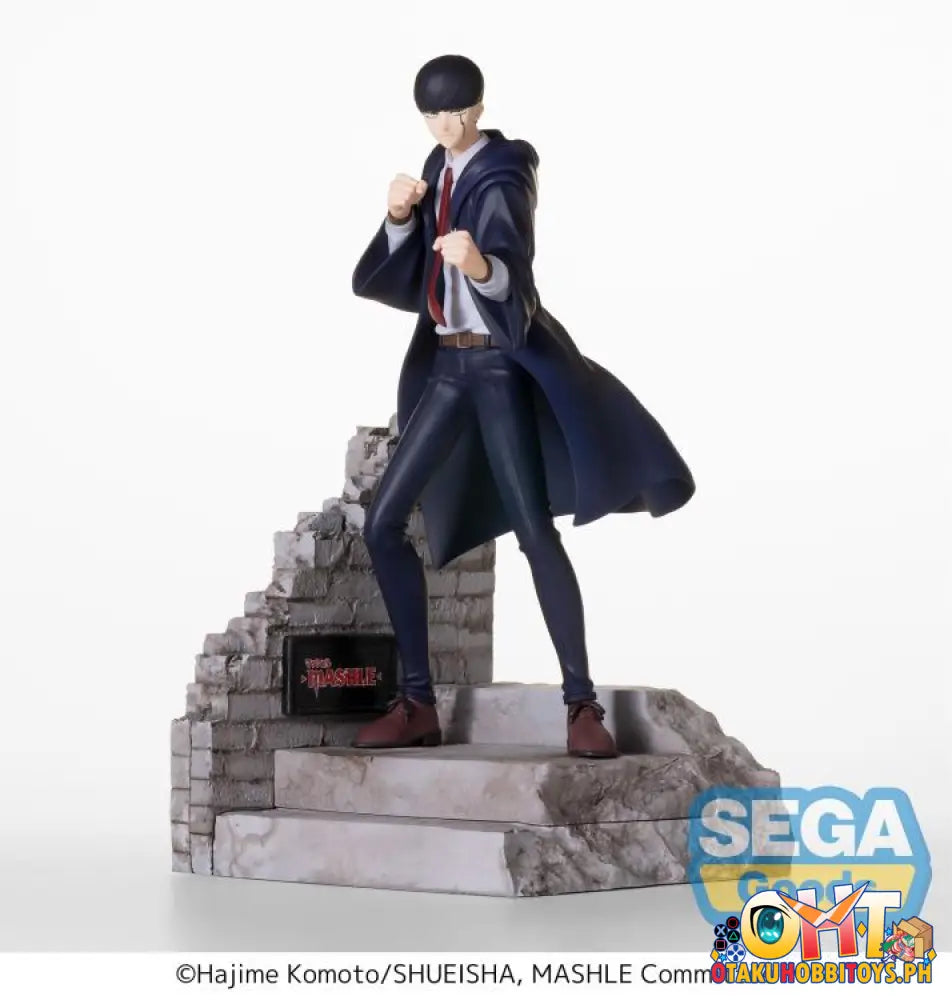 Sega Mashle: Magic And Muscles Luminasta Mash Burnedead Prize Figure