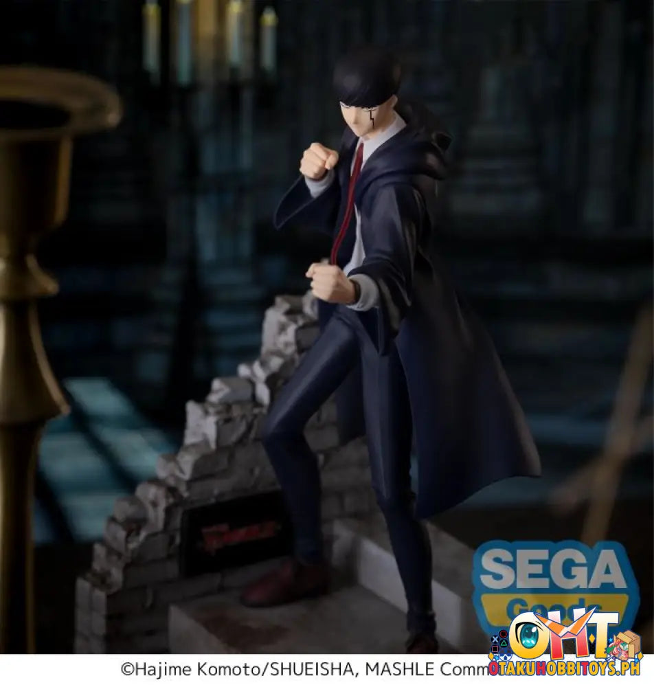Sega Mashle: Magic And Muscles Luminasta Mash Burnedead Prize Figure