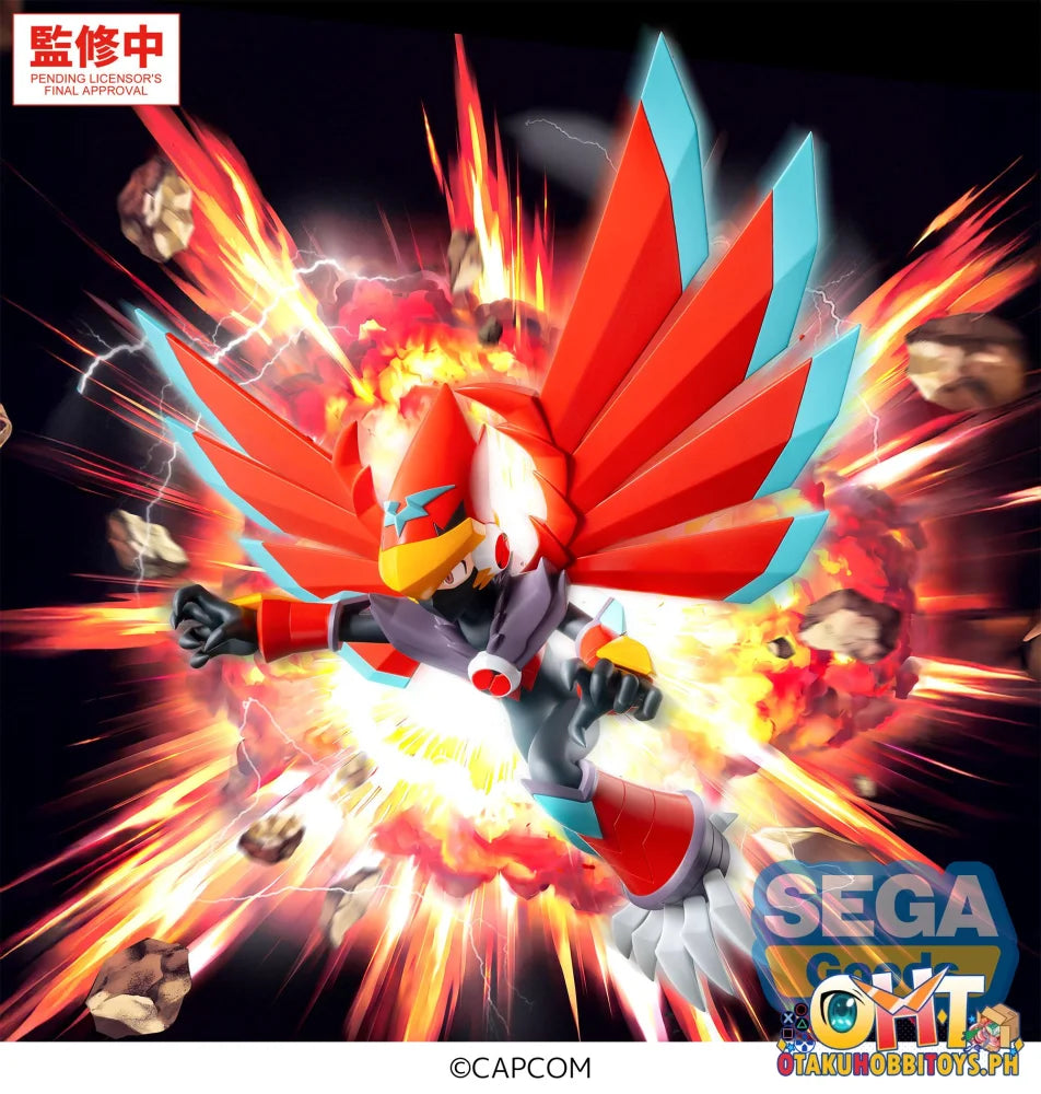 SEGA Mega Man Battle Network Luminasta - Mega Man (Falzar Beast) - Prize Figure