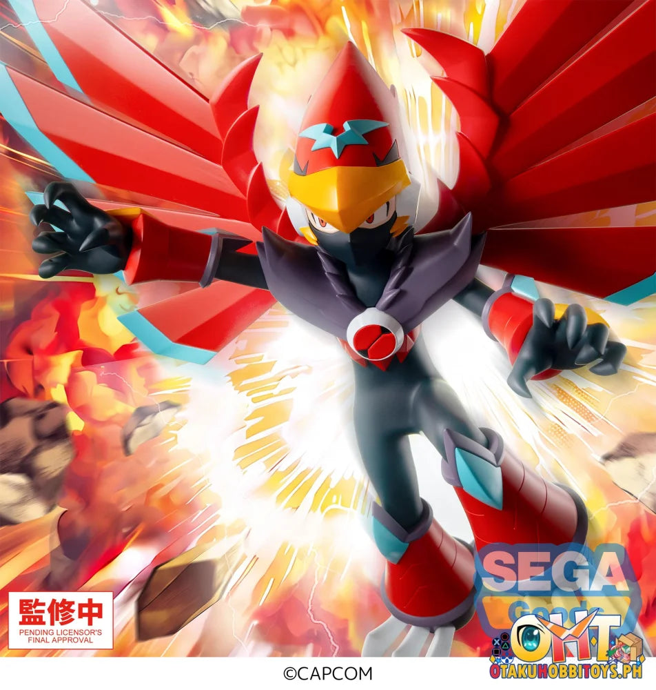 SEGA Mega Man Battle Network Luminasta - Mega Man (Falzar Beast) - Prize Figure