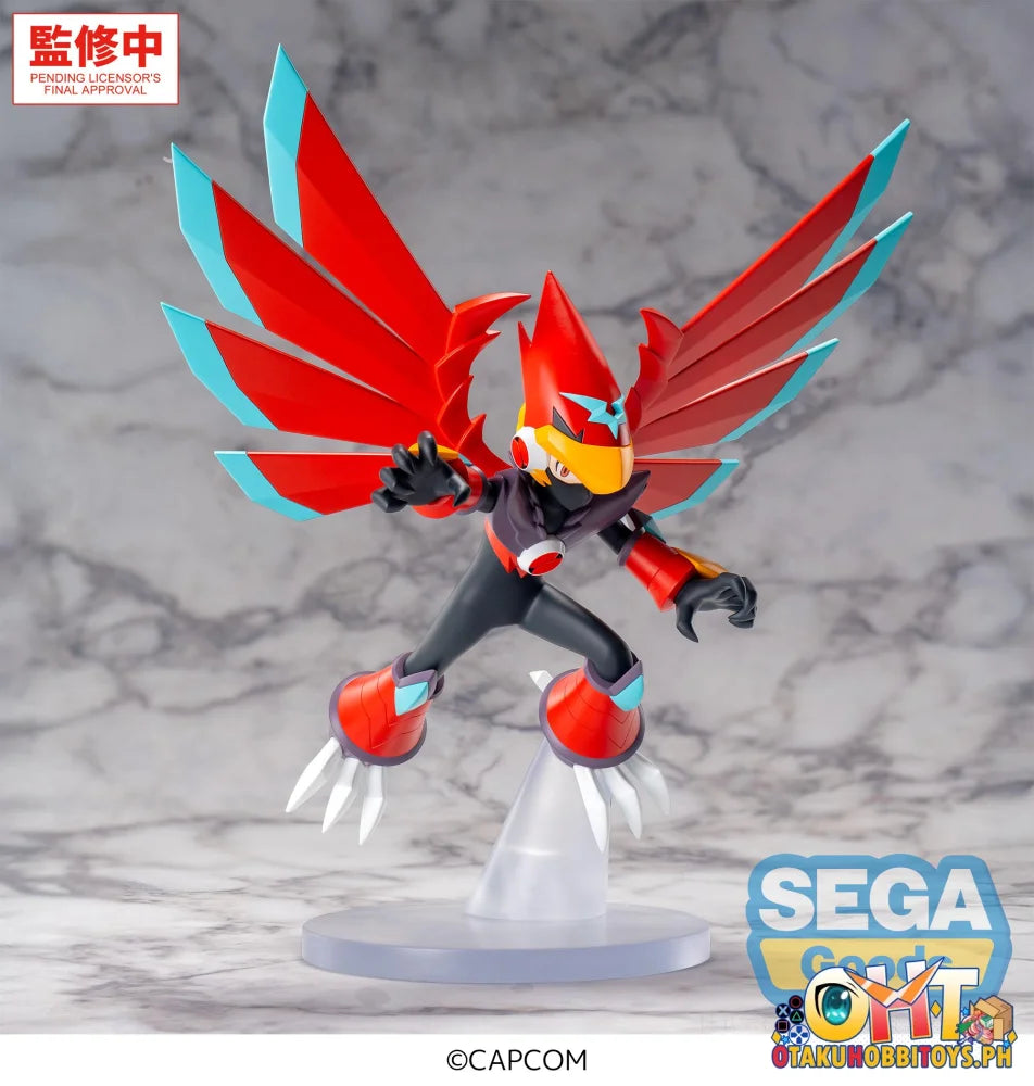 SEGA Mega Man Battle Network Luminasta - Mega Man (Falzar Beast) - Prize Figure