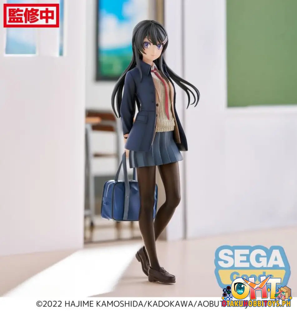 Sega Rascal Does Not Dream Of A Sister Venturing Out Luminasta Mai Sakurajima Prize Figure