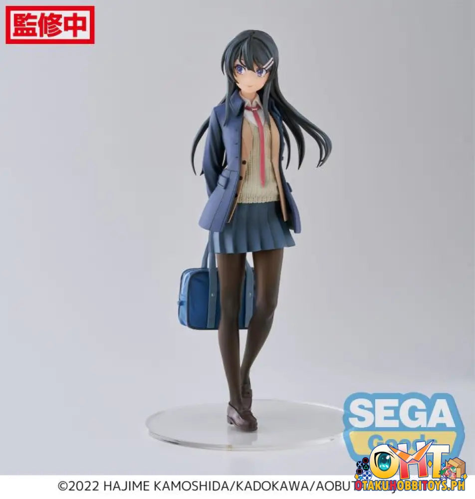 Sega Rascal Does Not Dream Of A Sister Venturing Out Luminasta Mai Sakurajima Prize Figure