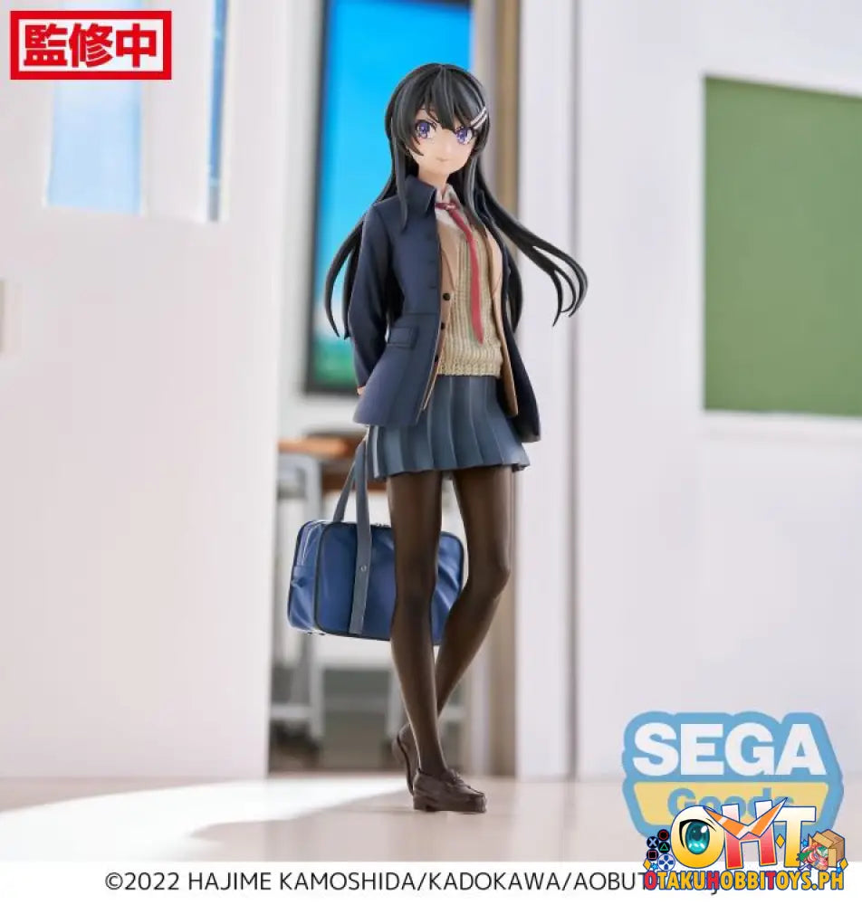 Sega Rascal Does Not Dream Of A Sister Venturing Out Luminasta Mai Sakurajima Prize Figure