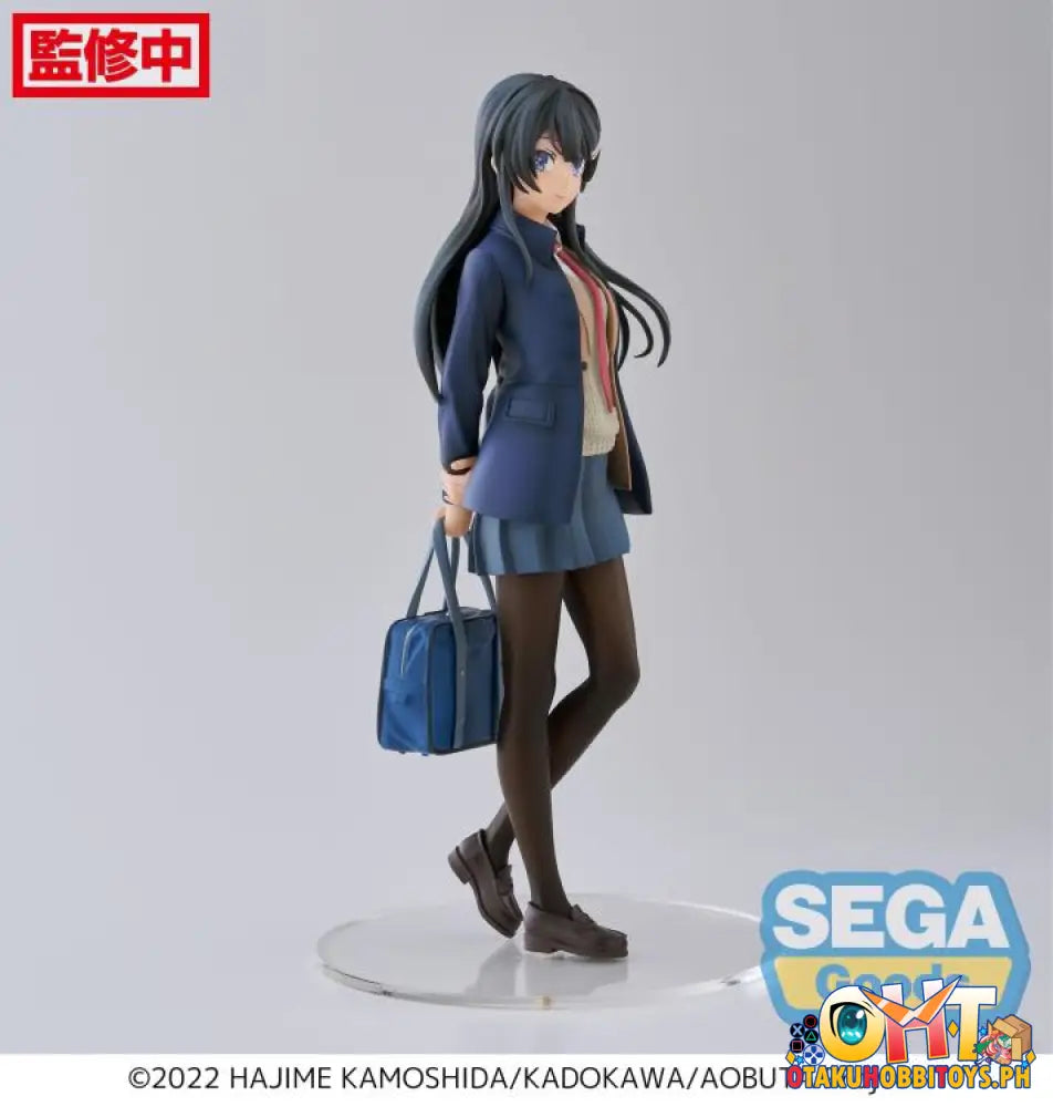 Sega Rascal Does Not Dream Of A Sister Venturing Out Luminasta Mai Sakurajima Prize Figure