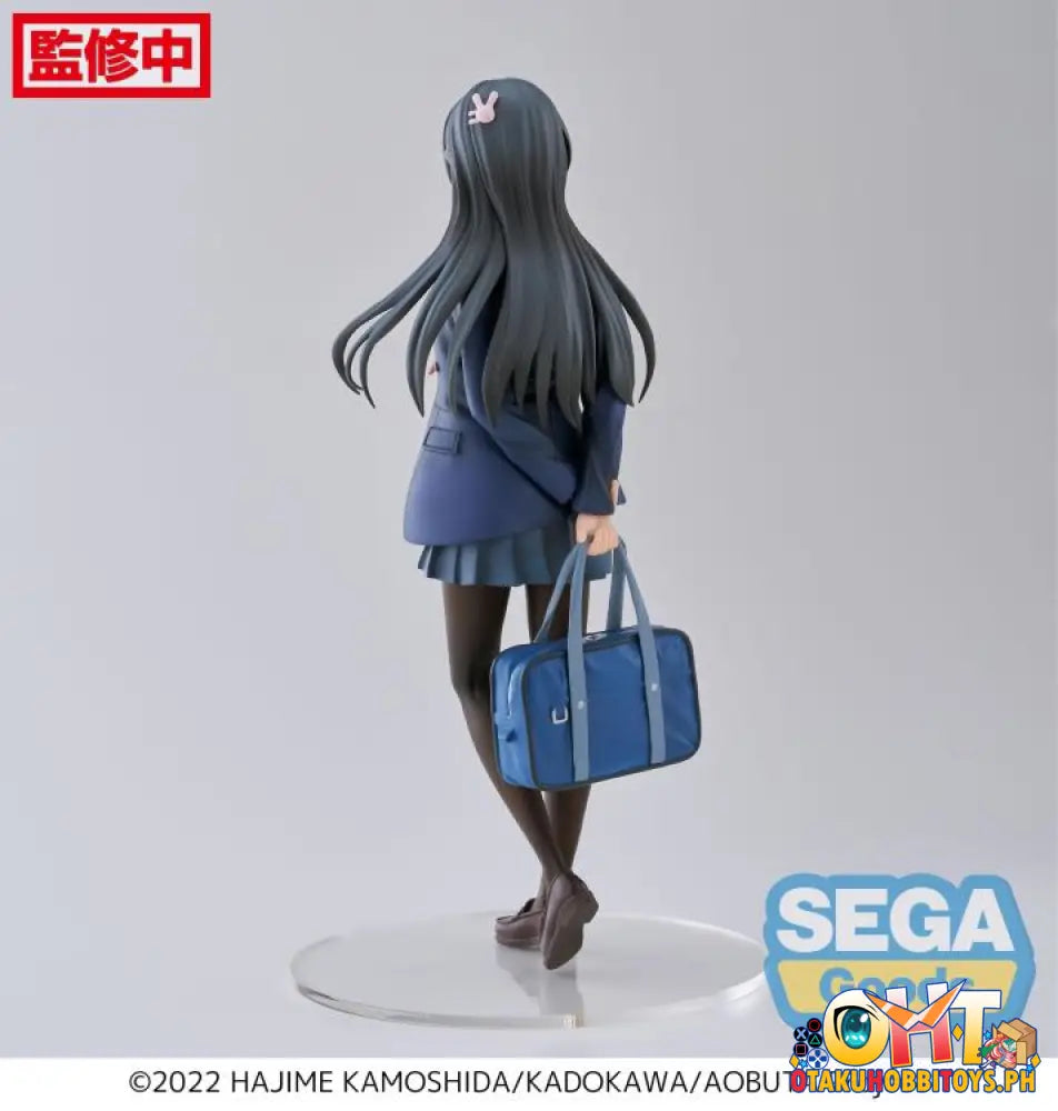 Sega Rascal Does Not Dream Of A Sister Venturing Out Luminasta Mai Sakurajima Prize Figure