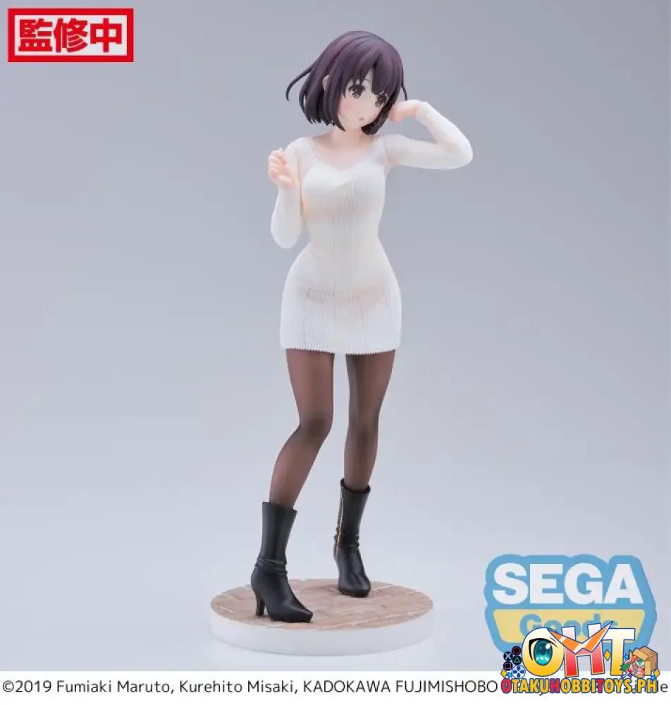 Sega Saekano The Movie: Finale Luminasta Megumi Kato Sweater Ver. Prize Figure