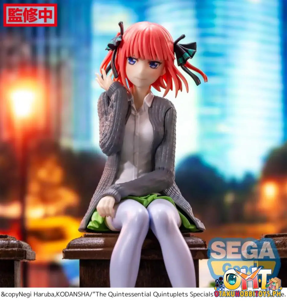 Sega The Quintessential Quintuplets Specials Pm Perching Figure Nino Nakano Prize