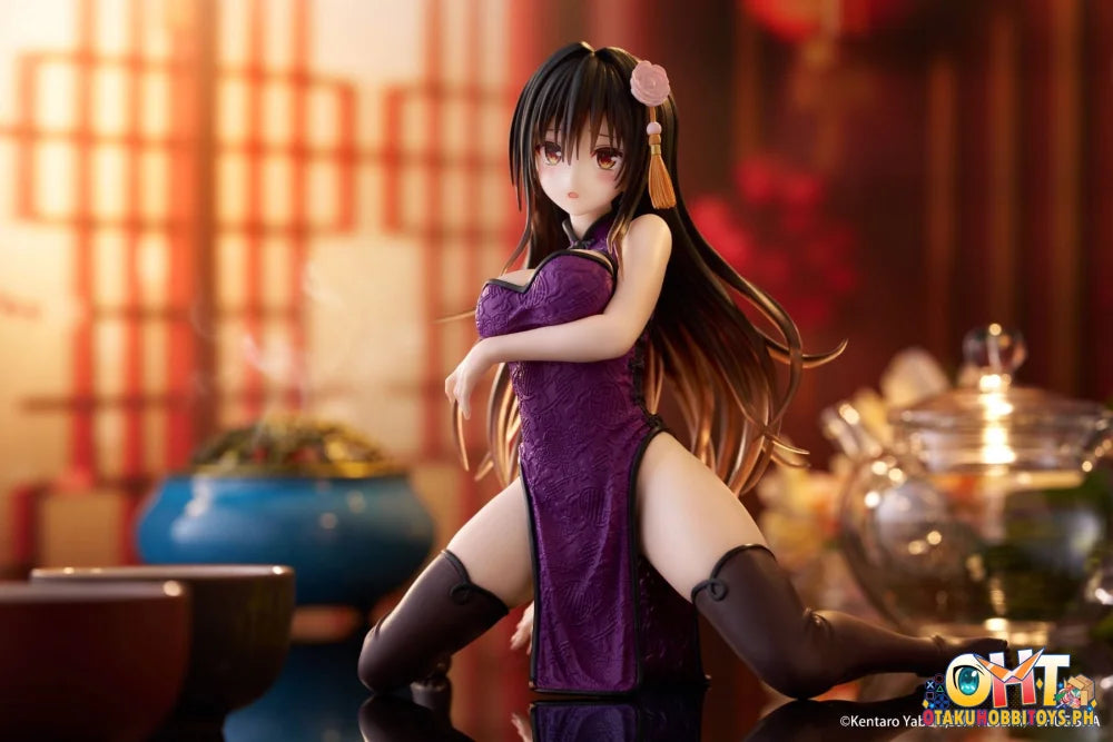 Sega To Love-Ru Darkness Desktop Cute Figure - Yui Kotegawa (Chinese Dress Ver.) Prize Figure
