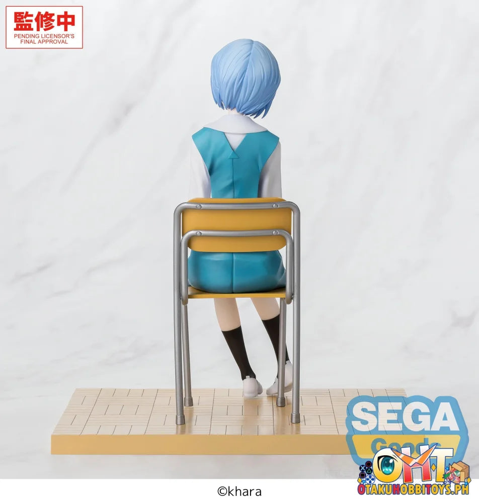 SEGA XStellar ’Evangelion: New Theatrical Edition’ -Rei Ayanami- Uniform Ver. - Prize Figure