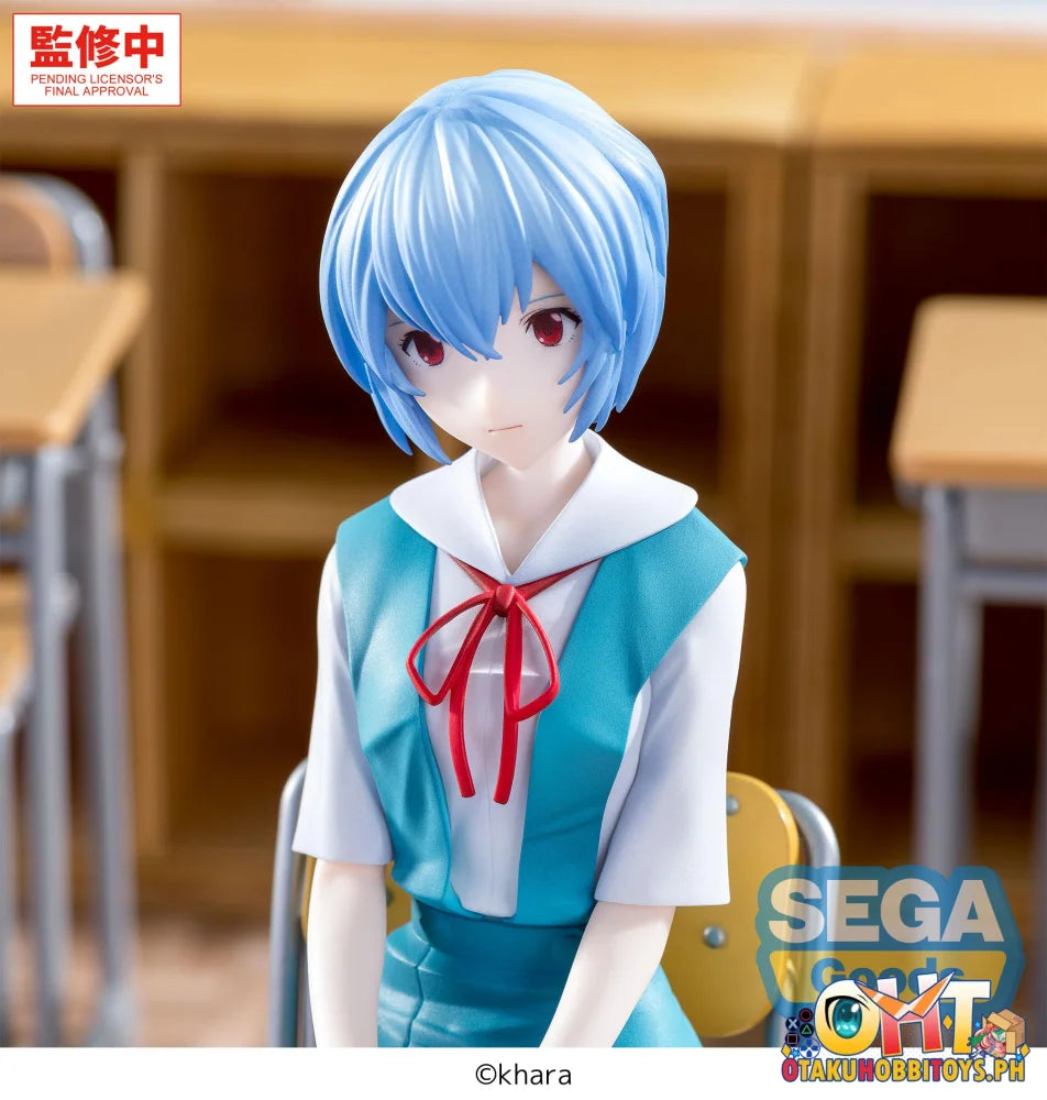 SEGA XStellar ’Evangelion: New Theatrical Edition’ -Rei Ayanami- Uniform Ver. - Prize Figure