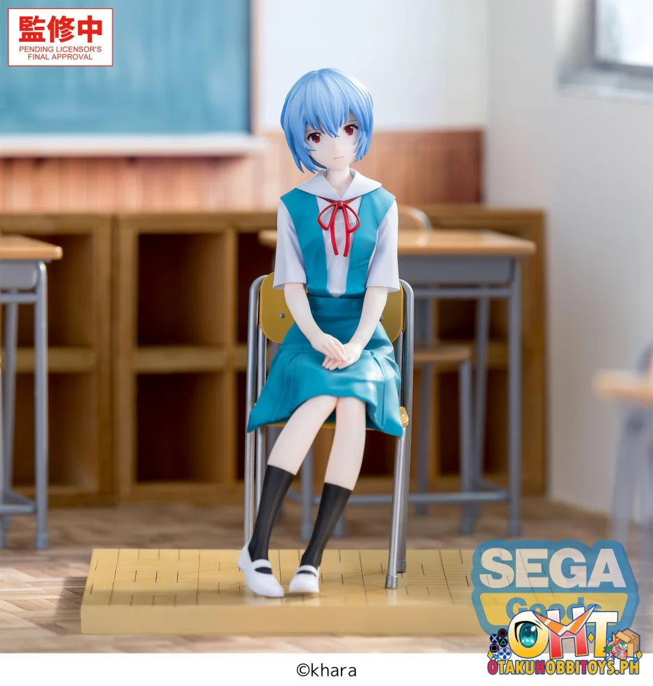 SEGA XStellar ’Evangelion: New Theatrical Edition’ -Rei Ayanami- Uniform Ver. - Prize Figure
