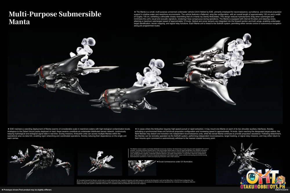SEXYICE2019 SEXYICE2019 Vermin Series EAE Biological Weapon Multi-Purpose Submersible Manta